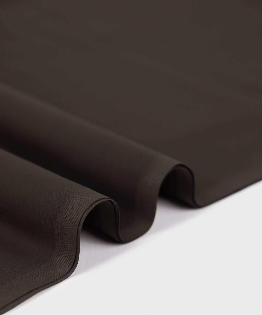 Men Unstitched Blended Brown Full Suit Fabric