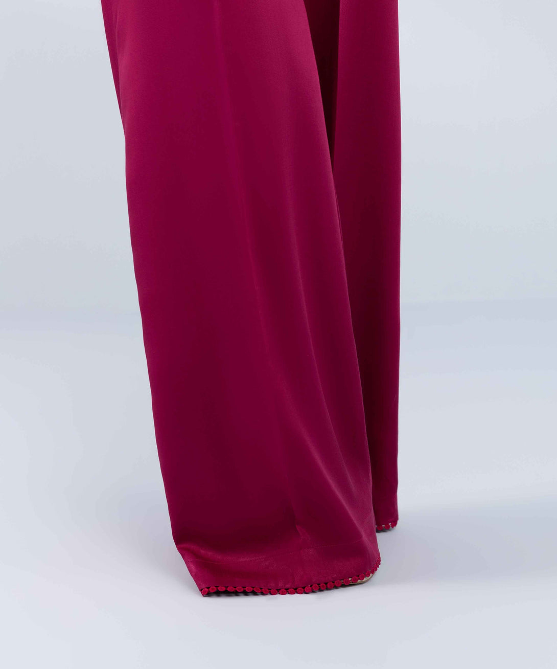 Women's Pret Bedford Solid Magenta Culottes