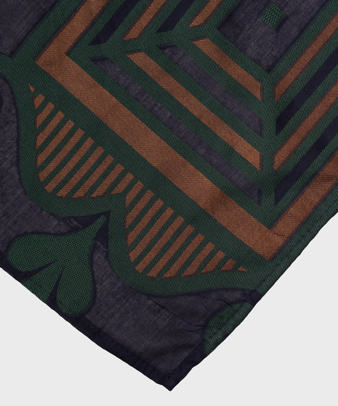 Extra Weft Jacquard Blue Solid Dupatta