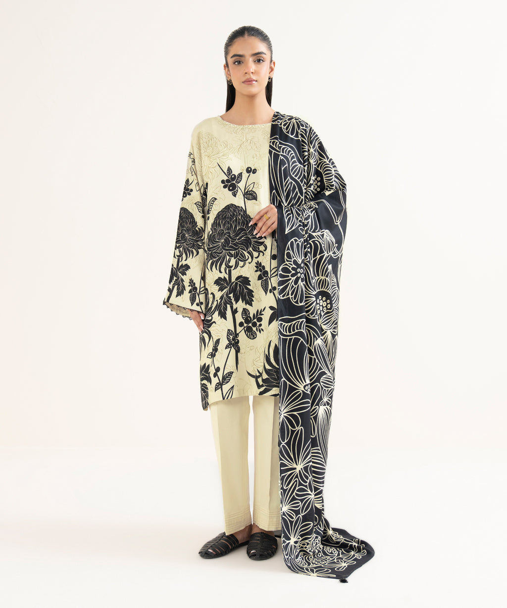 Printed Cotton Viscose Dupatta