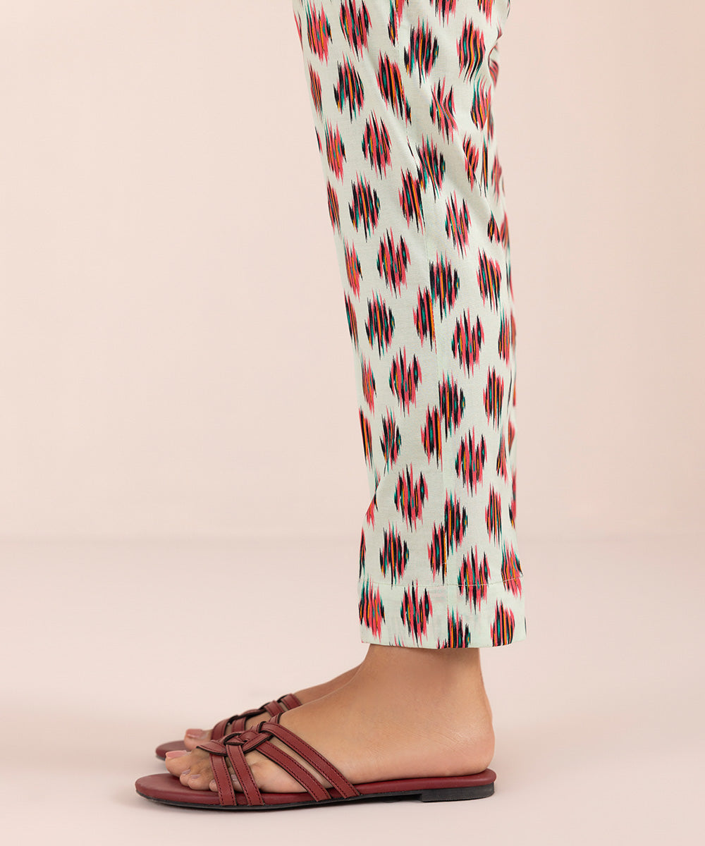 Women's Pret Stretch Lawn Multi Printed Cigarette Pants