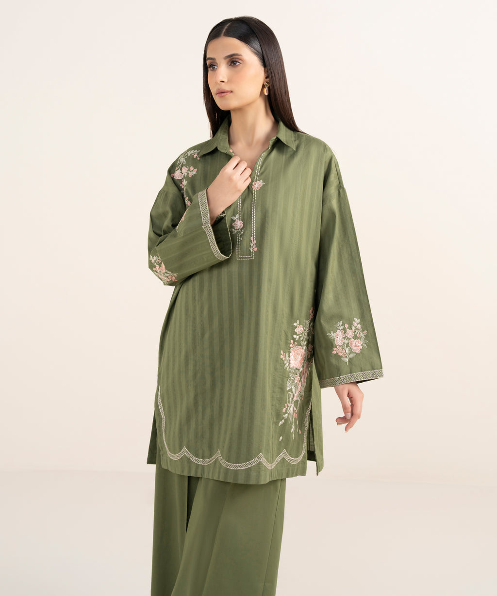 Embroidered Lawn Shirt