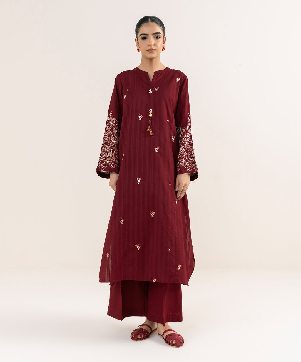Embroidered Lawn Shirt