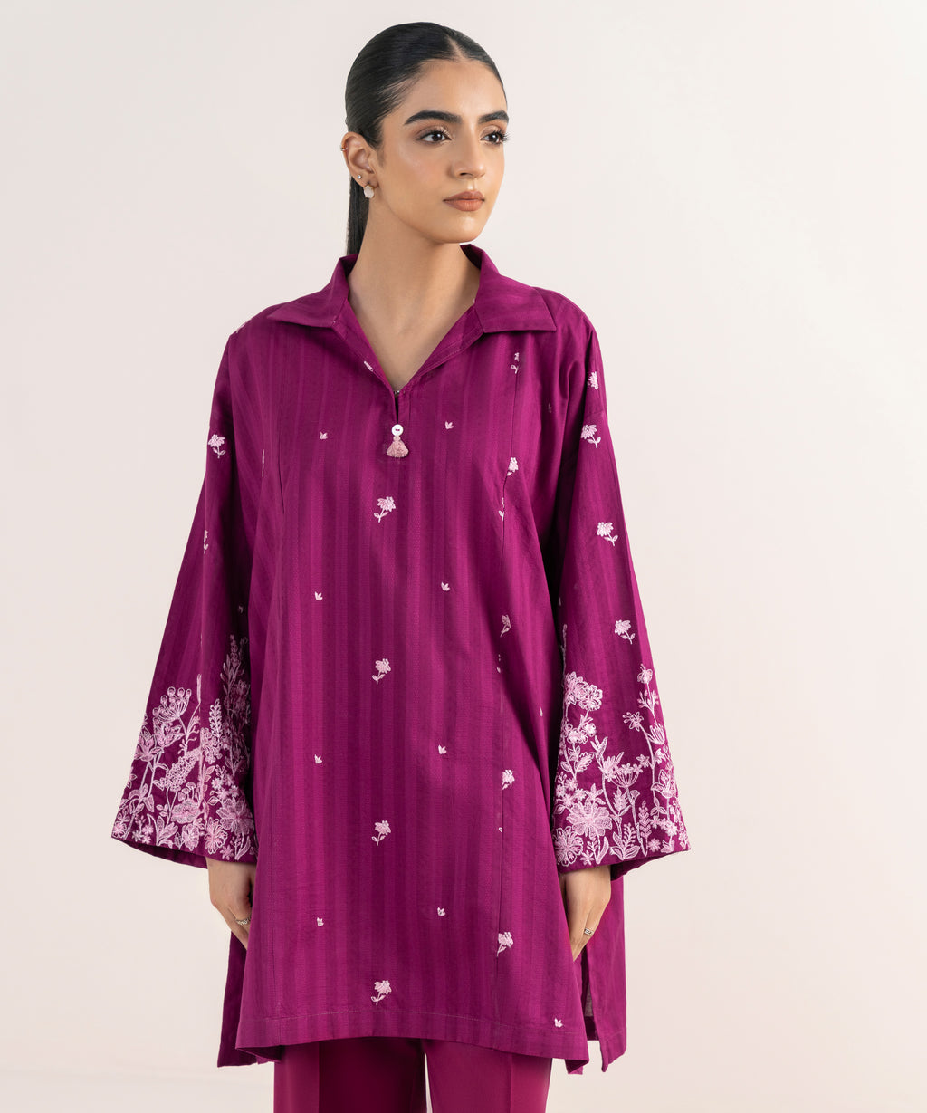 Embroidered Lawn Shirt