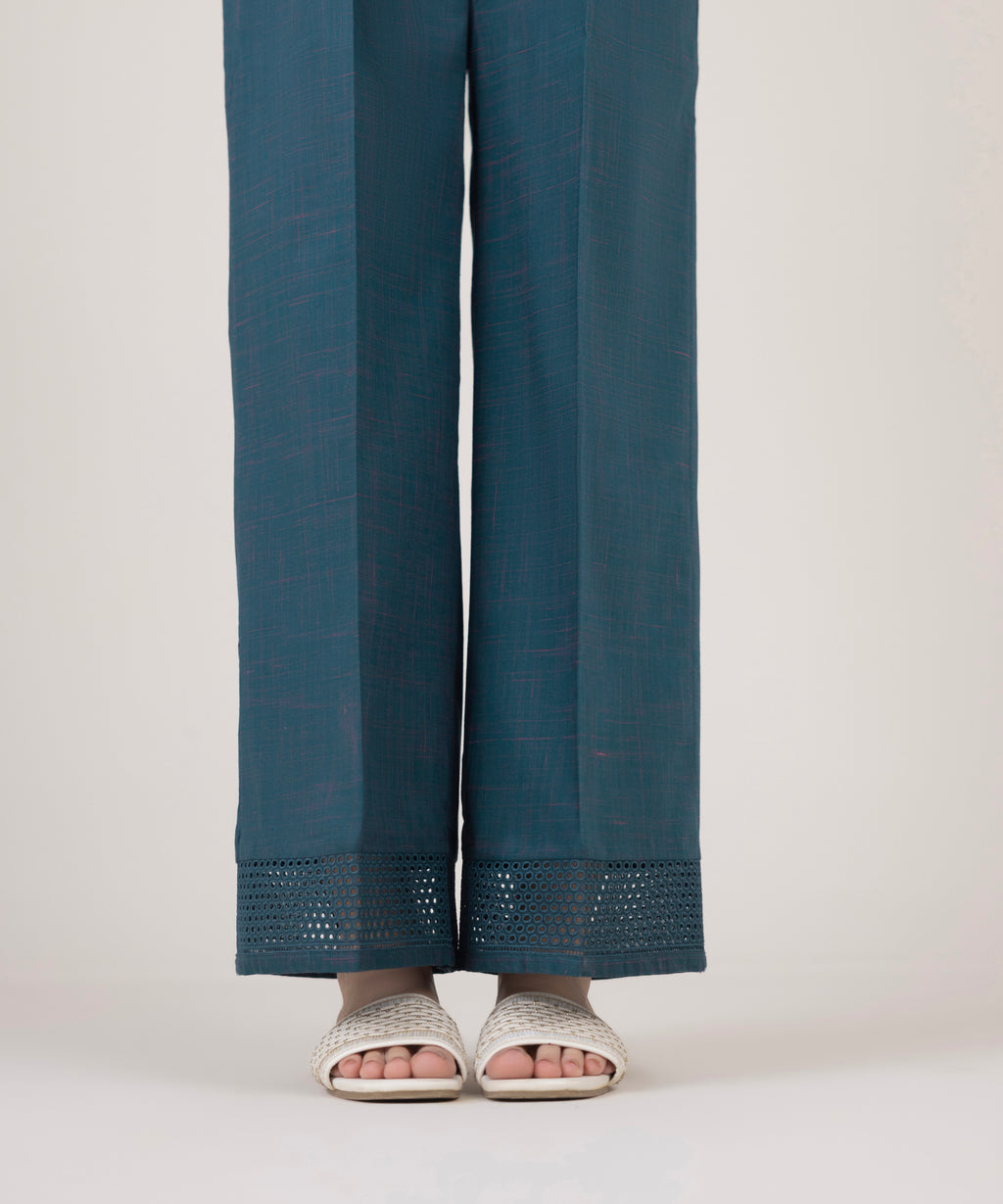 Solid Cotton Culottes