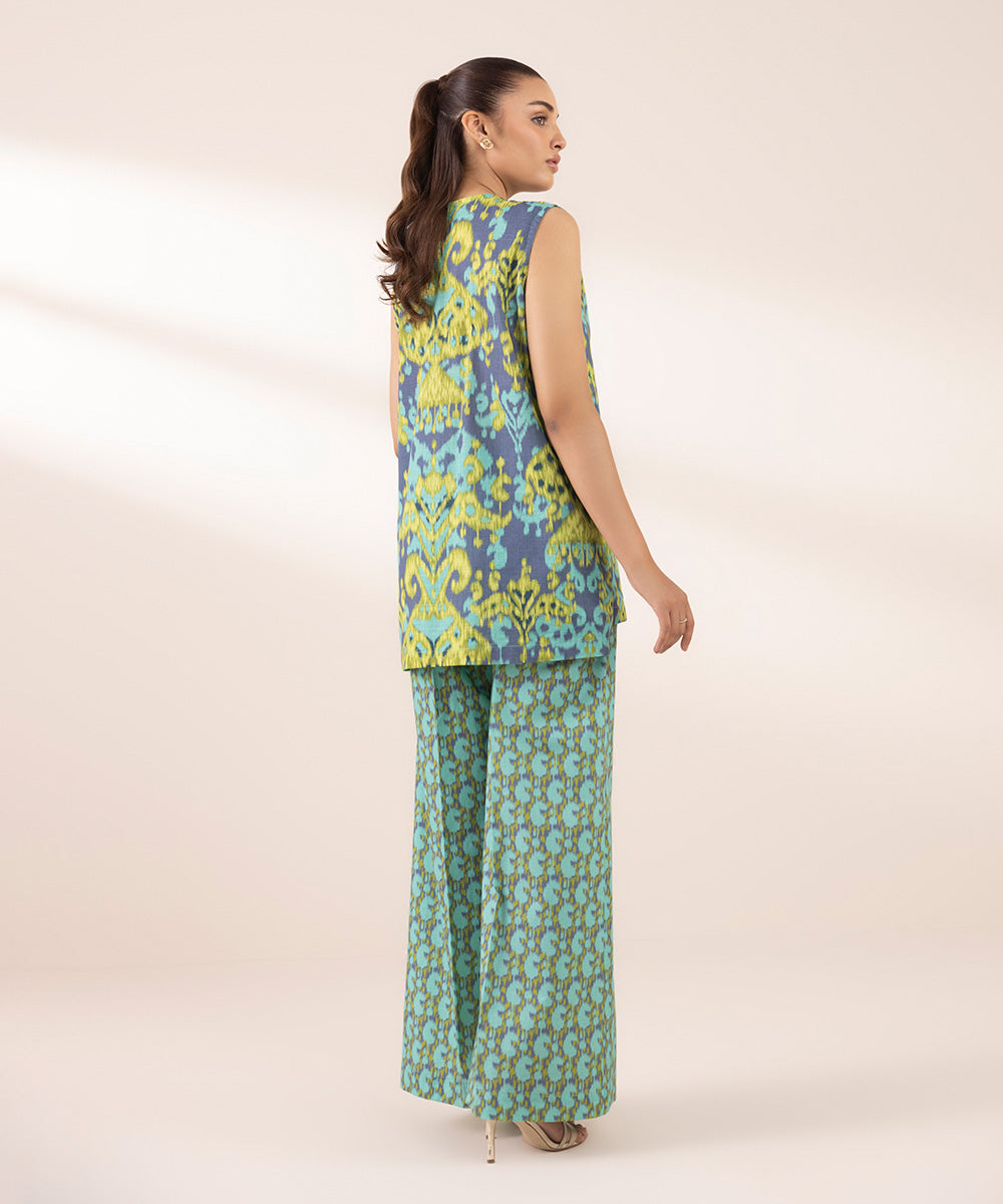 Women's RTW Cross Hatch Multi Printed A-Line Shirt