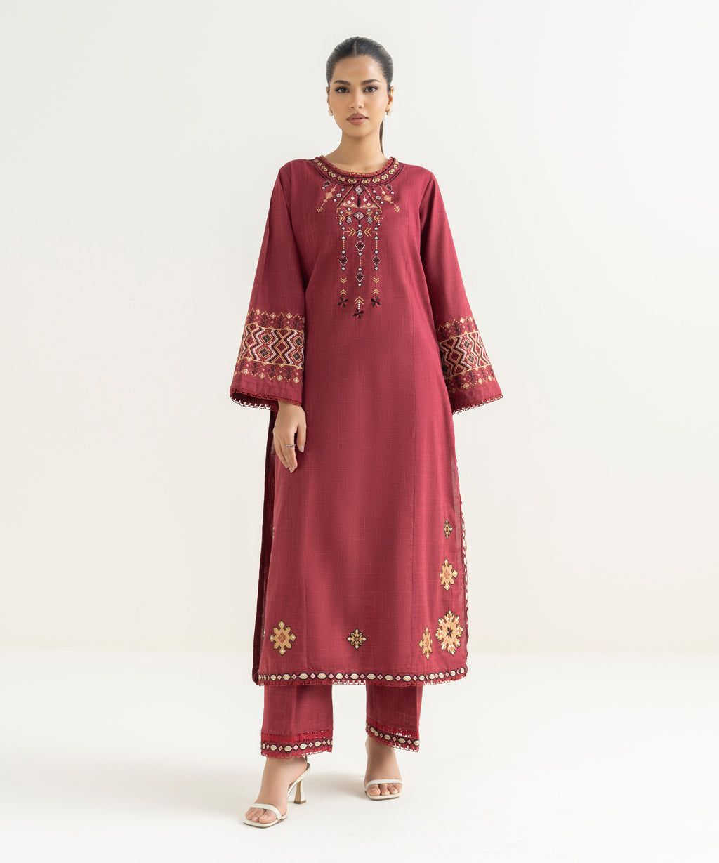 Embroidered Cotton Shirt