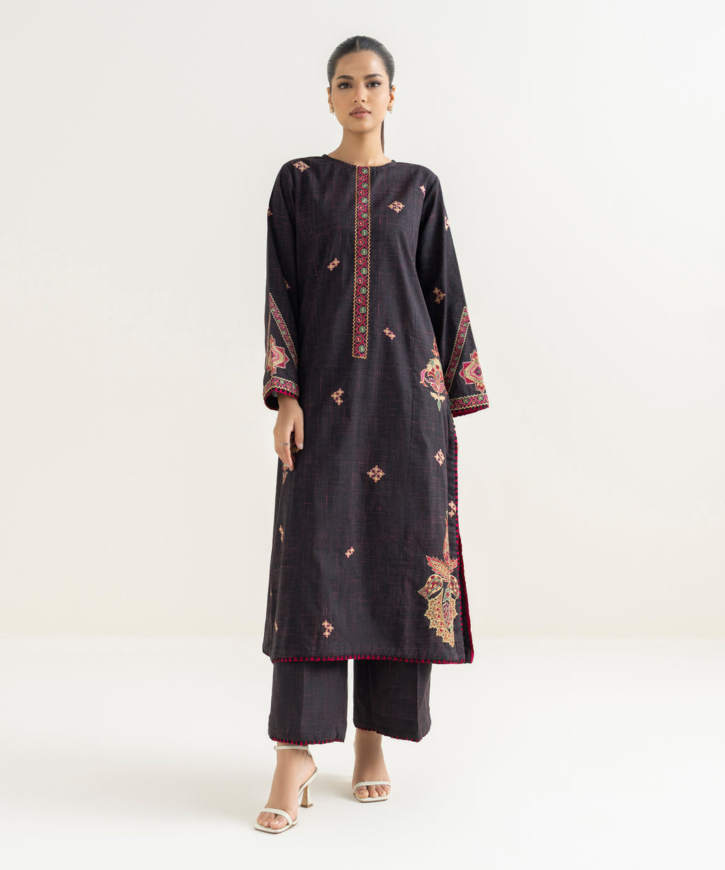 Embroidered Cotton Shirt