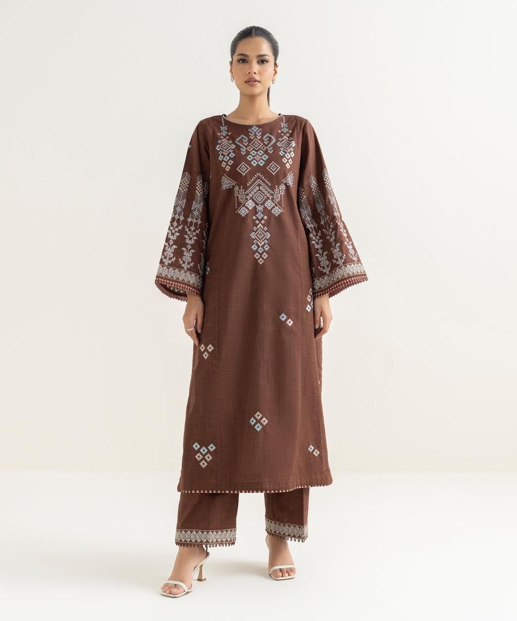 Embroidered Cotton Shirt