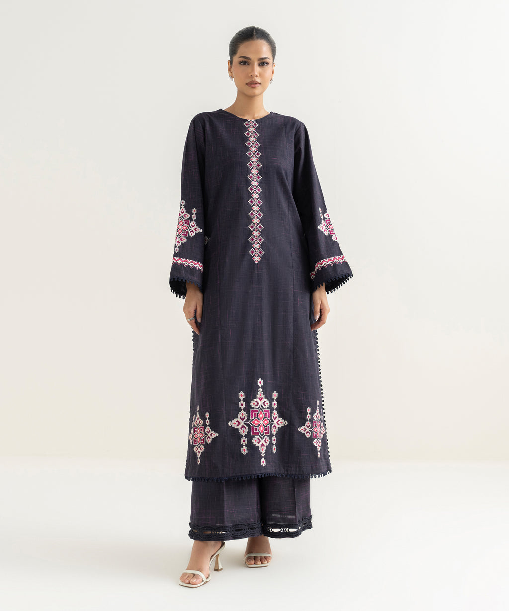 Embroidered Cotton Shirt