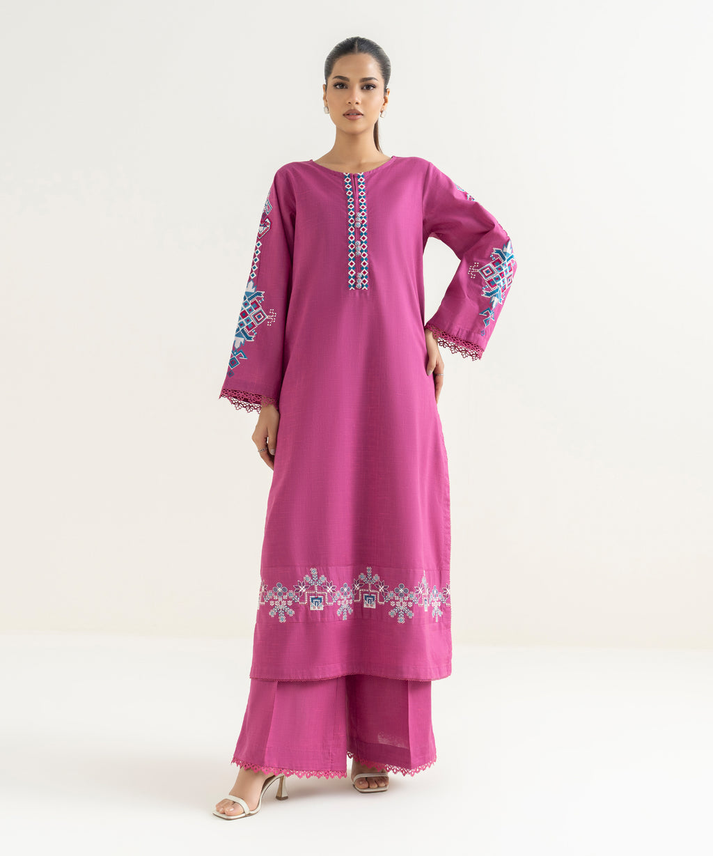 Embroidered Cotton Shirt