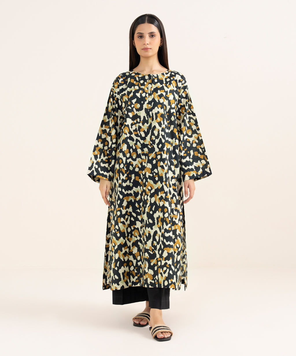 Printed Cambric Shirt