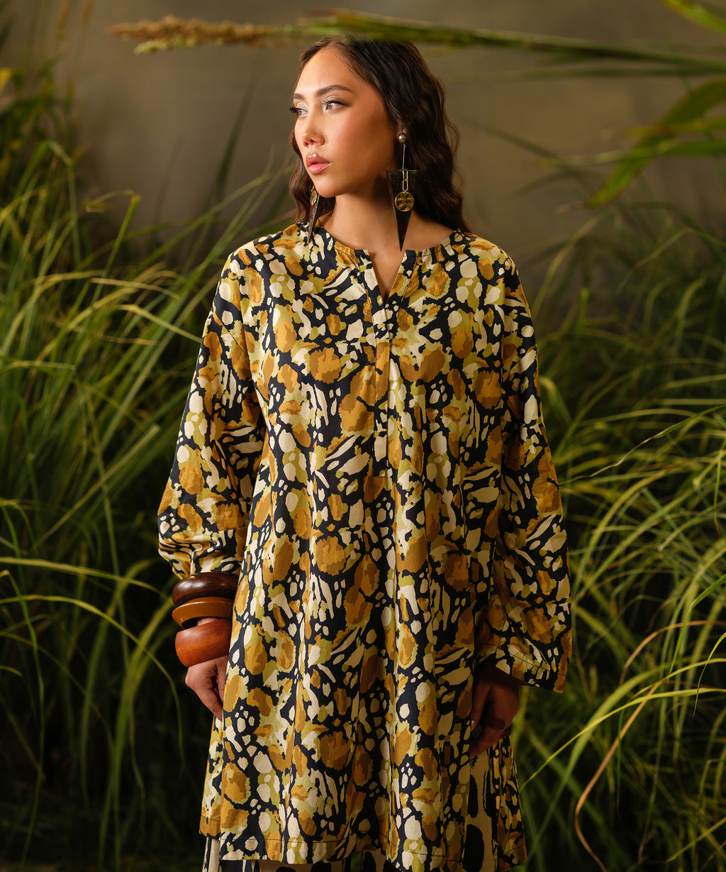 Printed Cambric Shirt