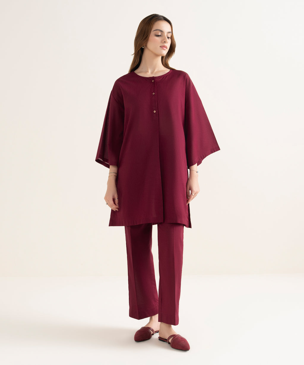 Solid Cotton Shirt