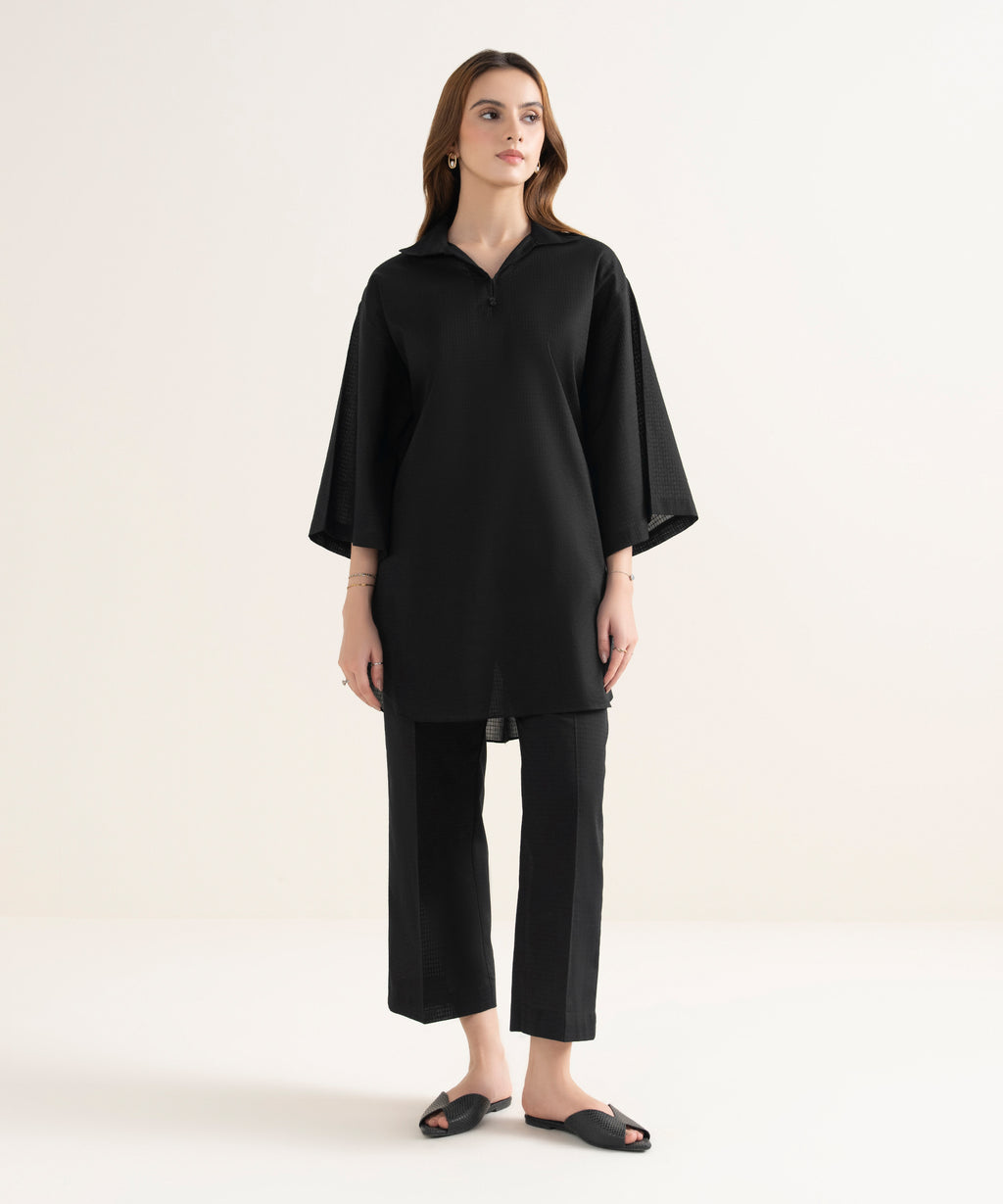 Solid Cotton Shirt