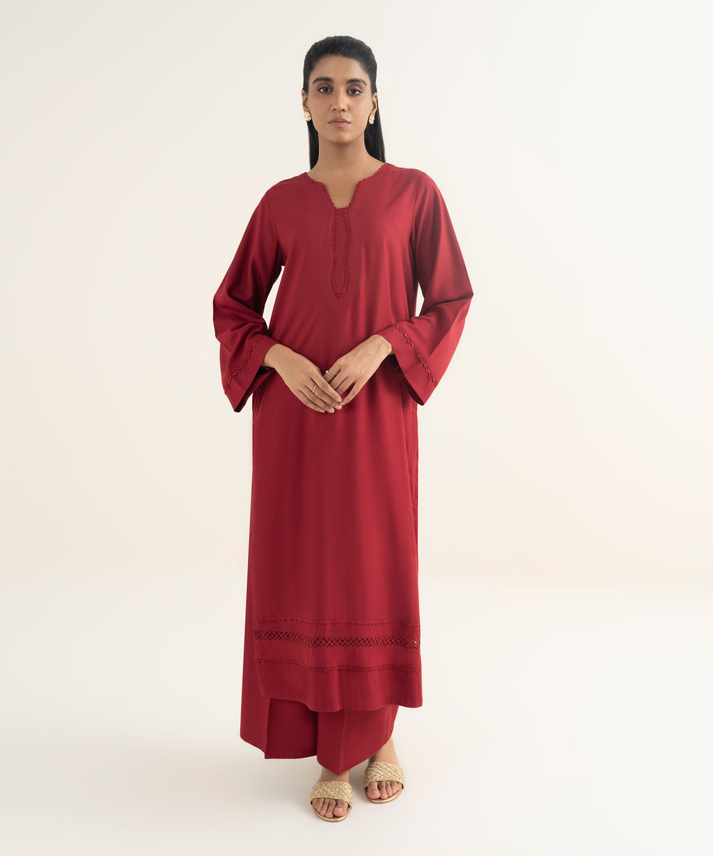Solid Khaddar Shirt
