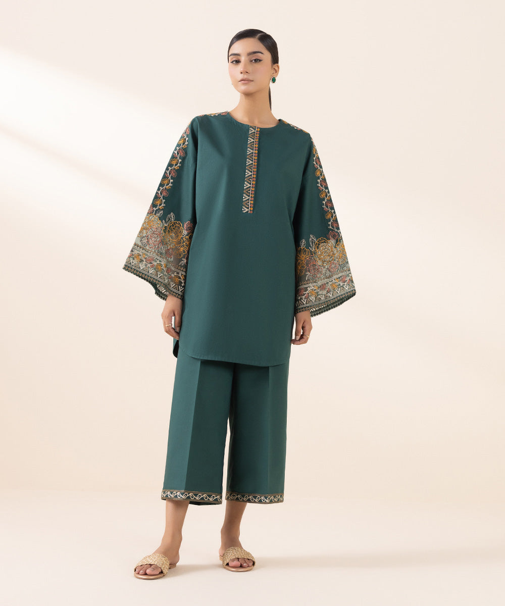 2 Piece - Embroidered Lawn Suit