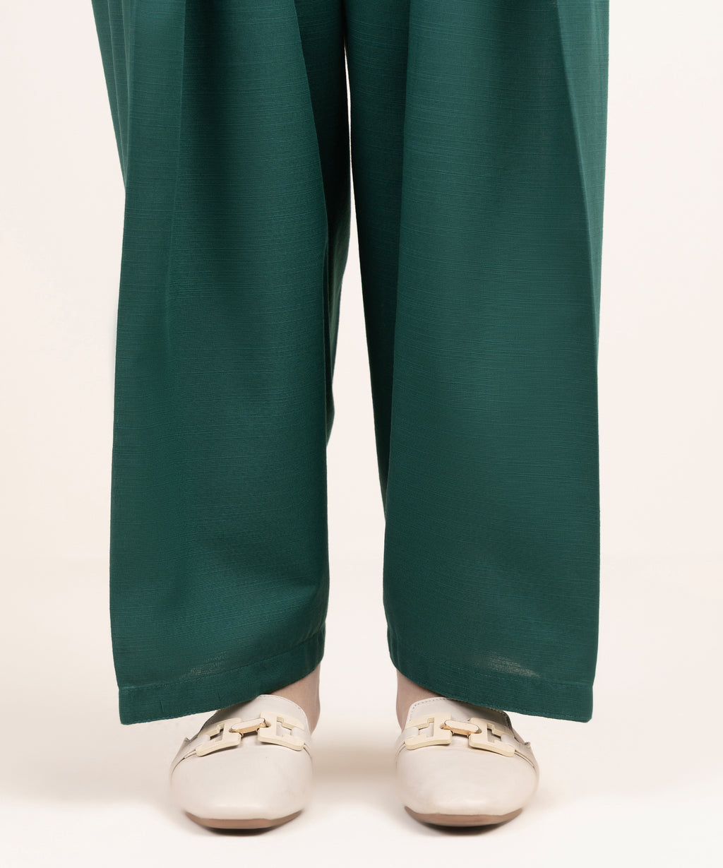 Solid Crosshatch Shalwar