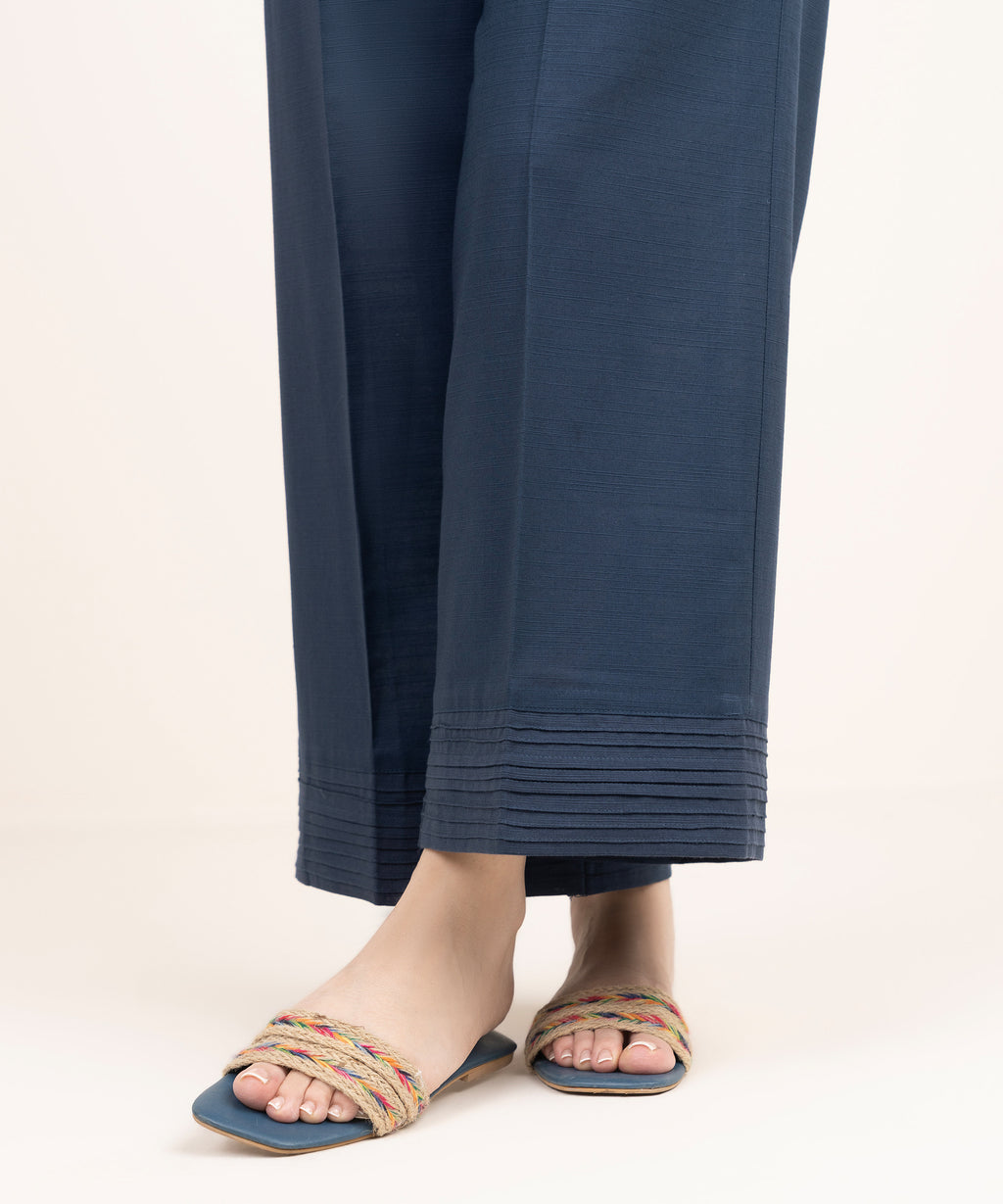Solid Crosshatch Culottes