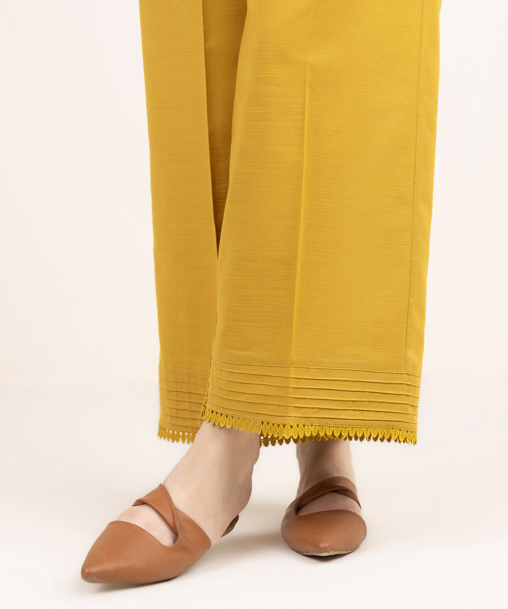 Solid Crosshatch Culottes