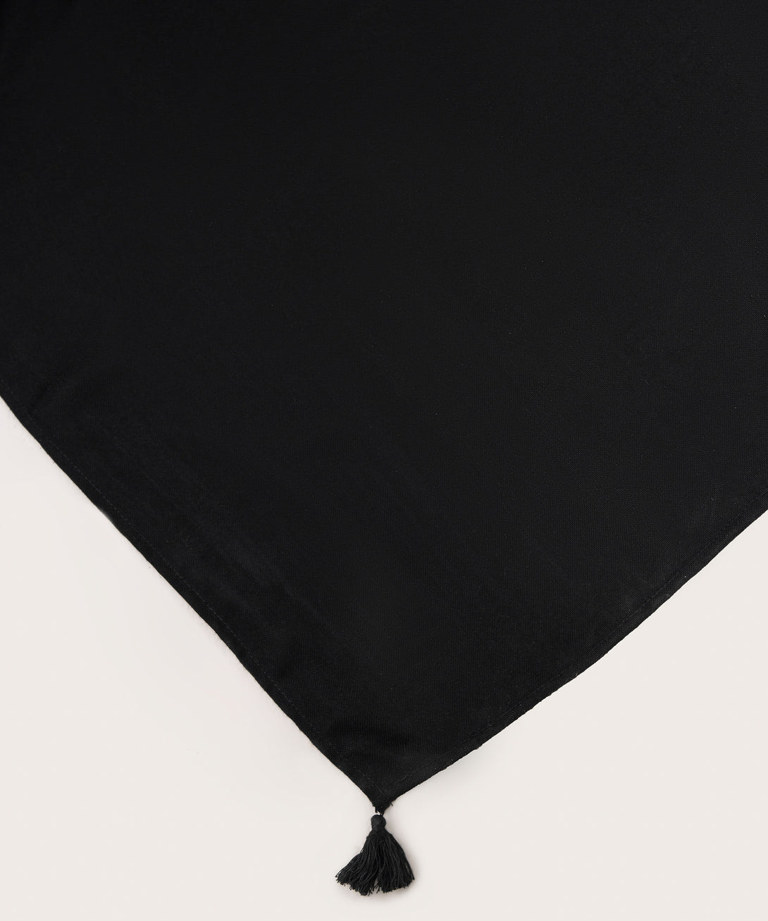 Fine Voile Solid Black Dupatta