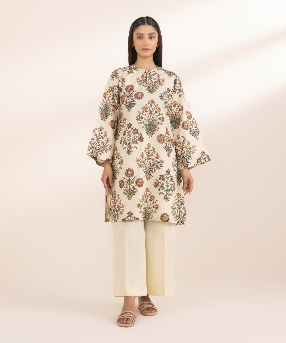 Women's Pret Lawn Multi Printed A-Line Shirt