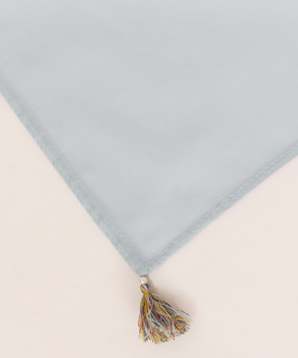 Fine Voile Purple Solid Dupatta