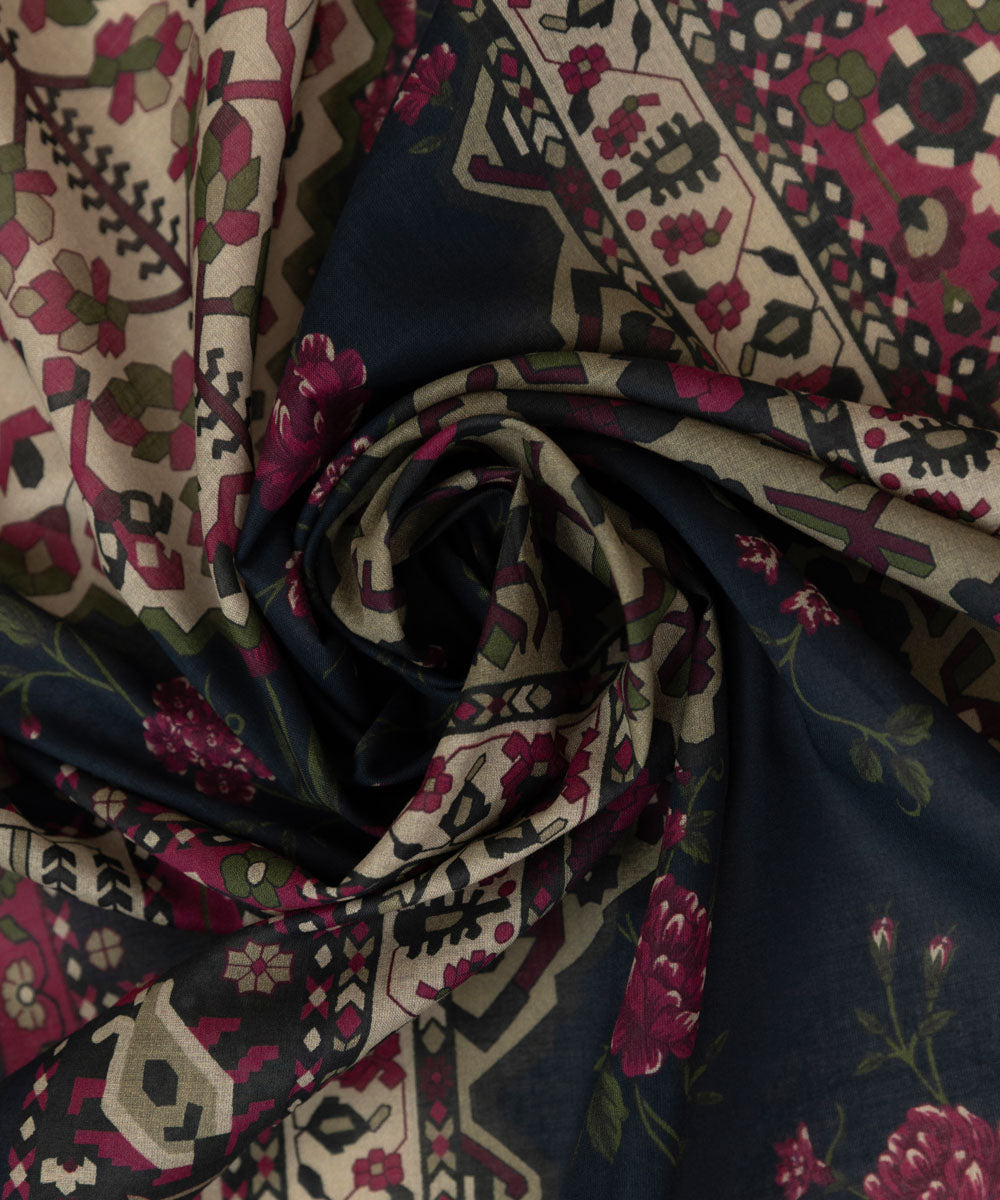 Fine Voile Multi Printed Dupatta