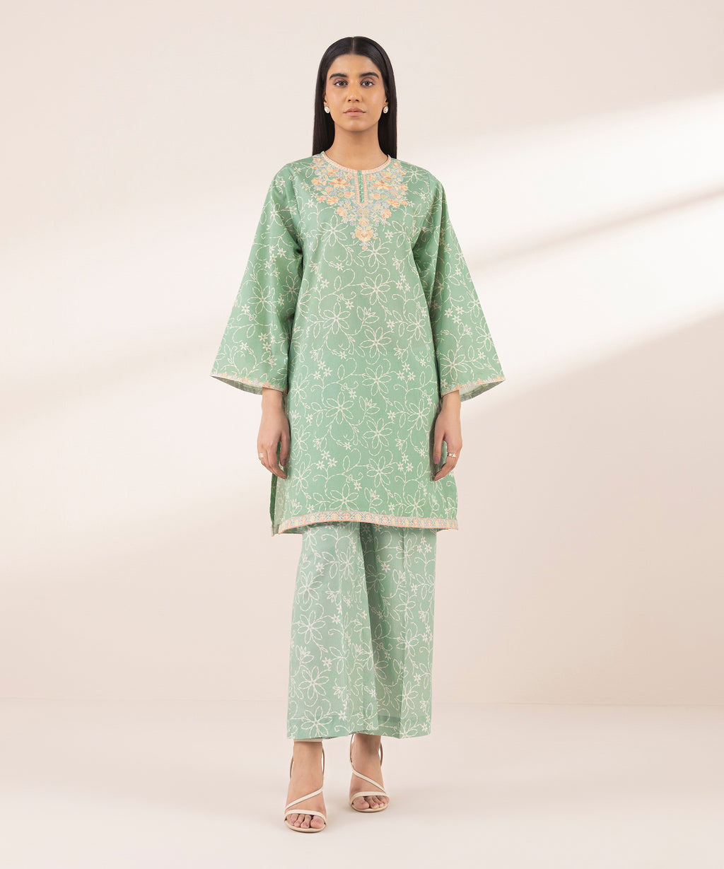 Embroidered Lawn Shirt