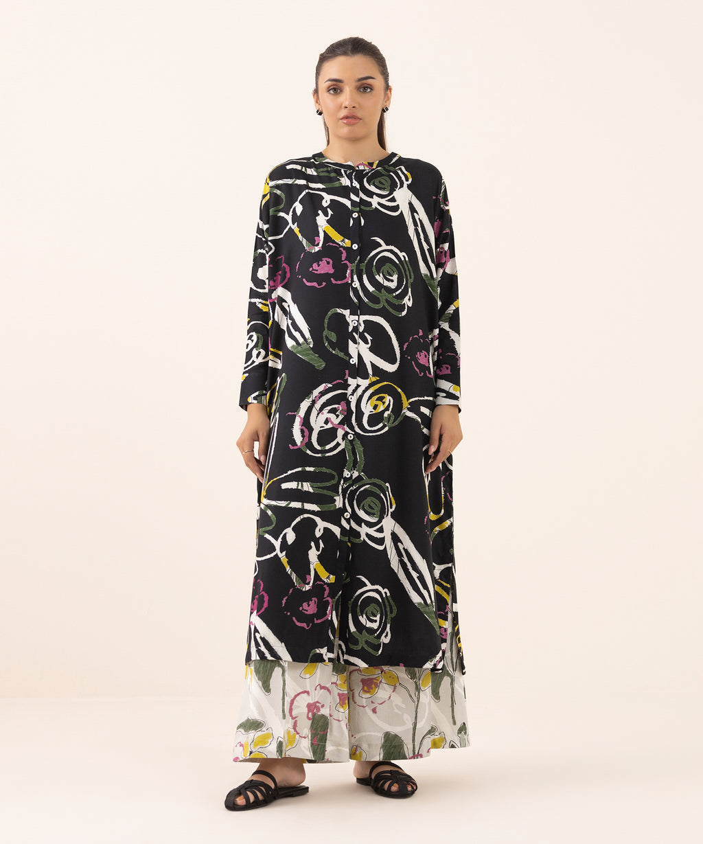 Printed Arabic Lawn Shirt