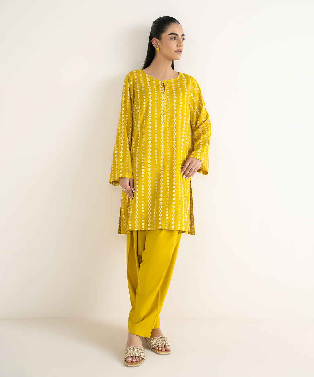 Printed Lawn Viscose Shirt