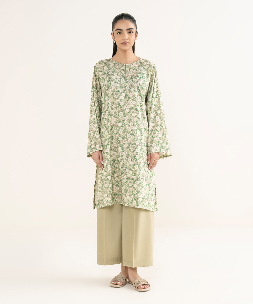 Printed Lawn Viscose Shirt