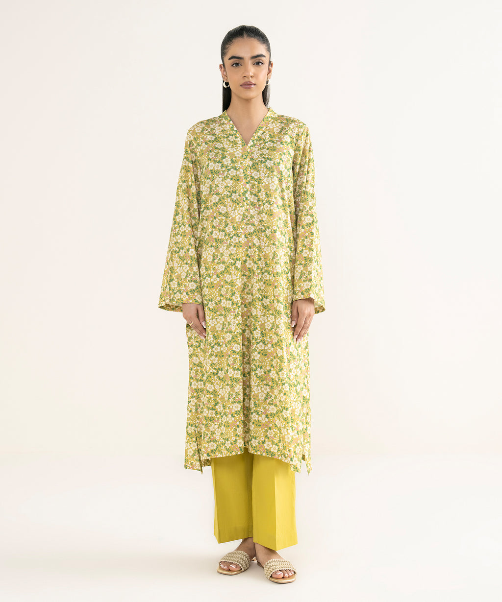 Printed Lawn Viscose Shirt