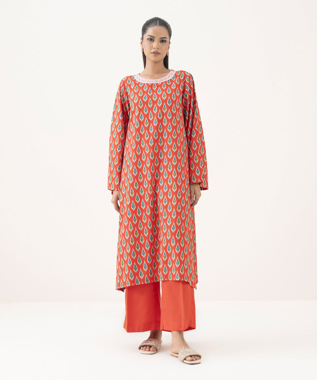 Embroidered Cotton Viscose Shirt