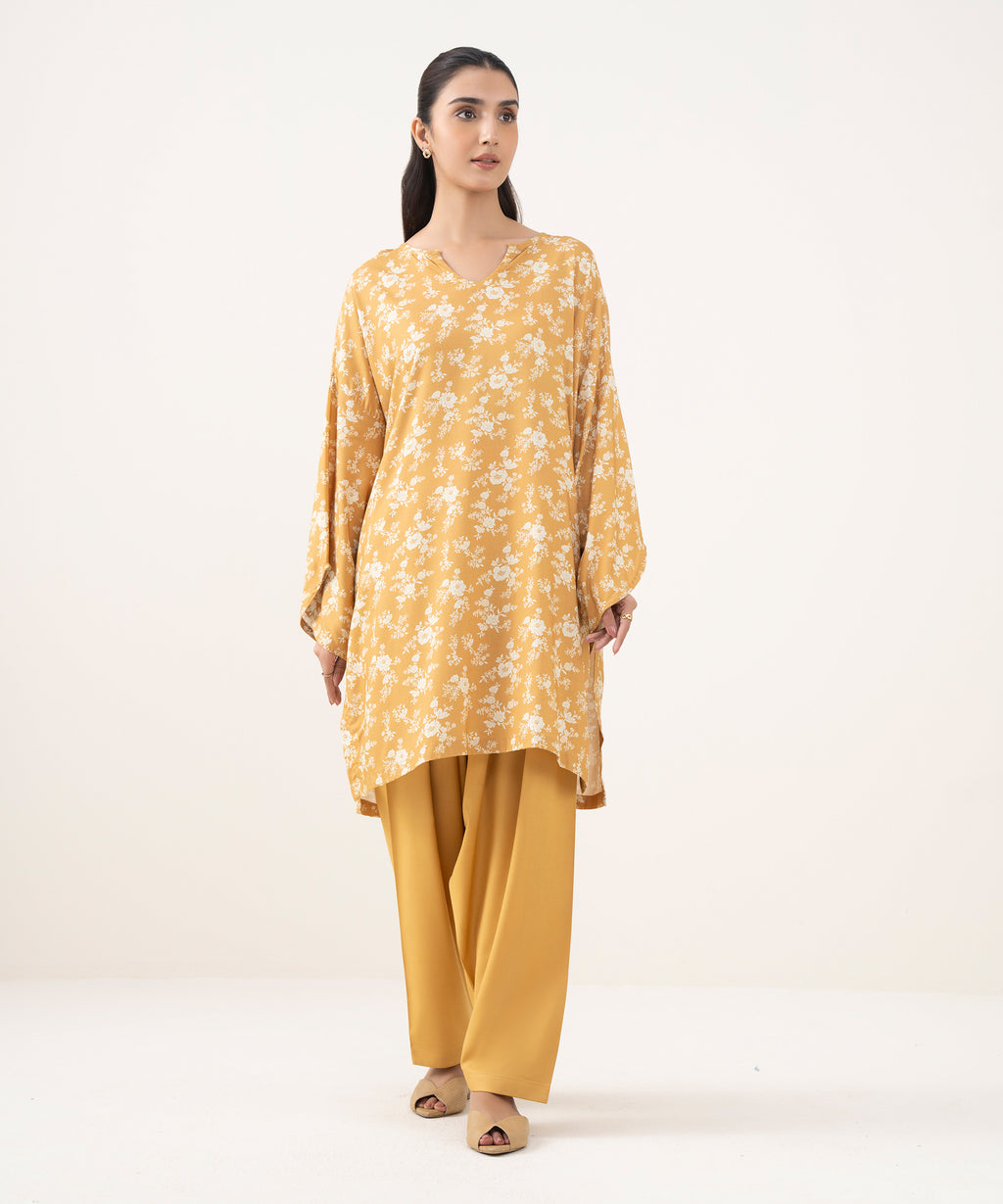 Printed Linen Viscose Shirt