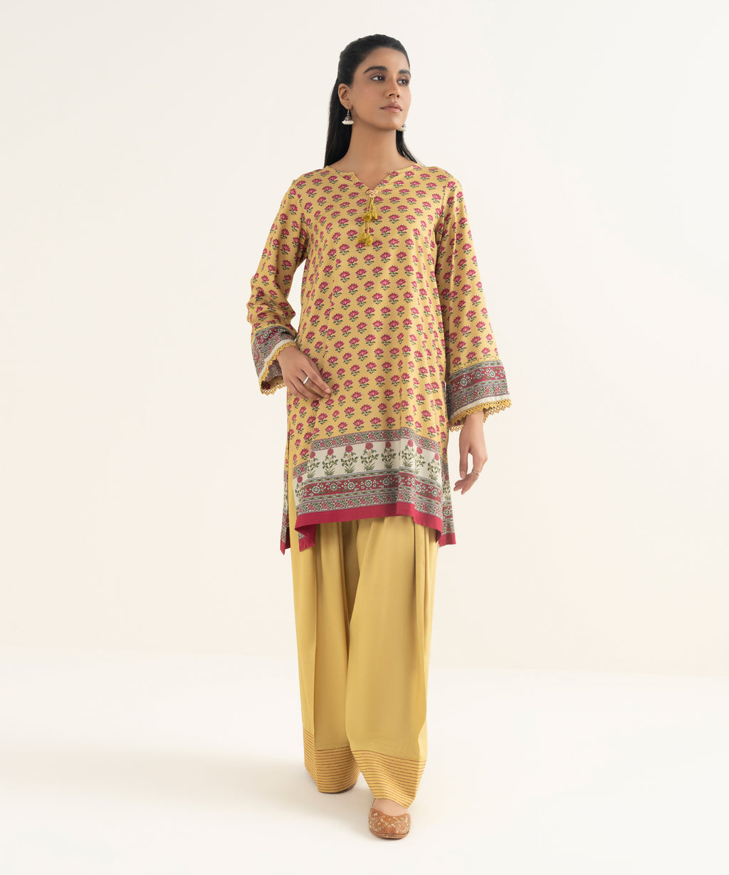 Printed Linen Viscose Shirt