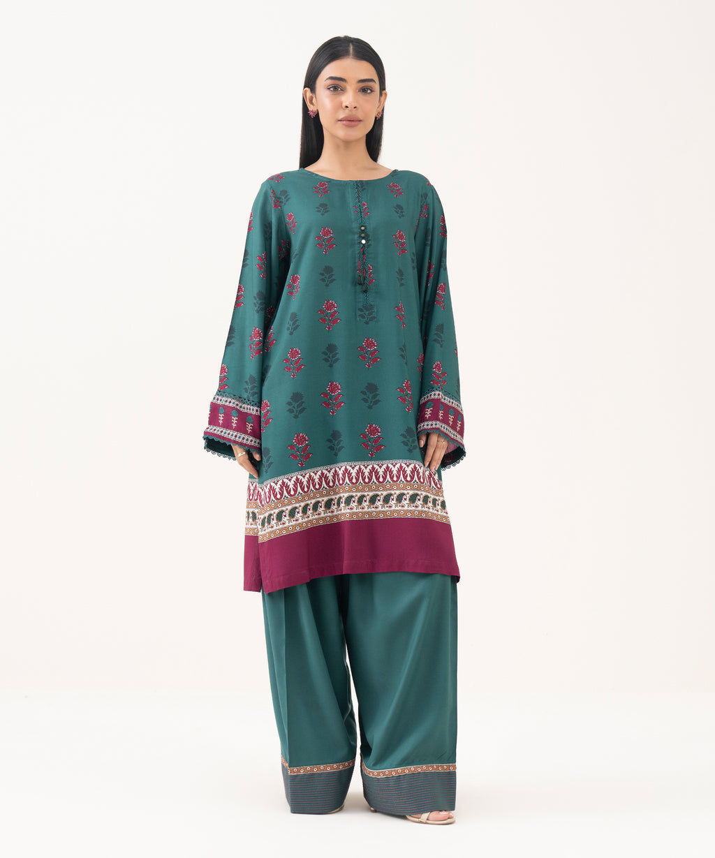 Printed Linen Viscose Shirt