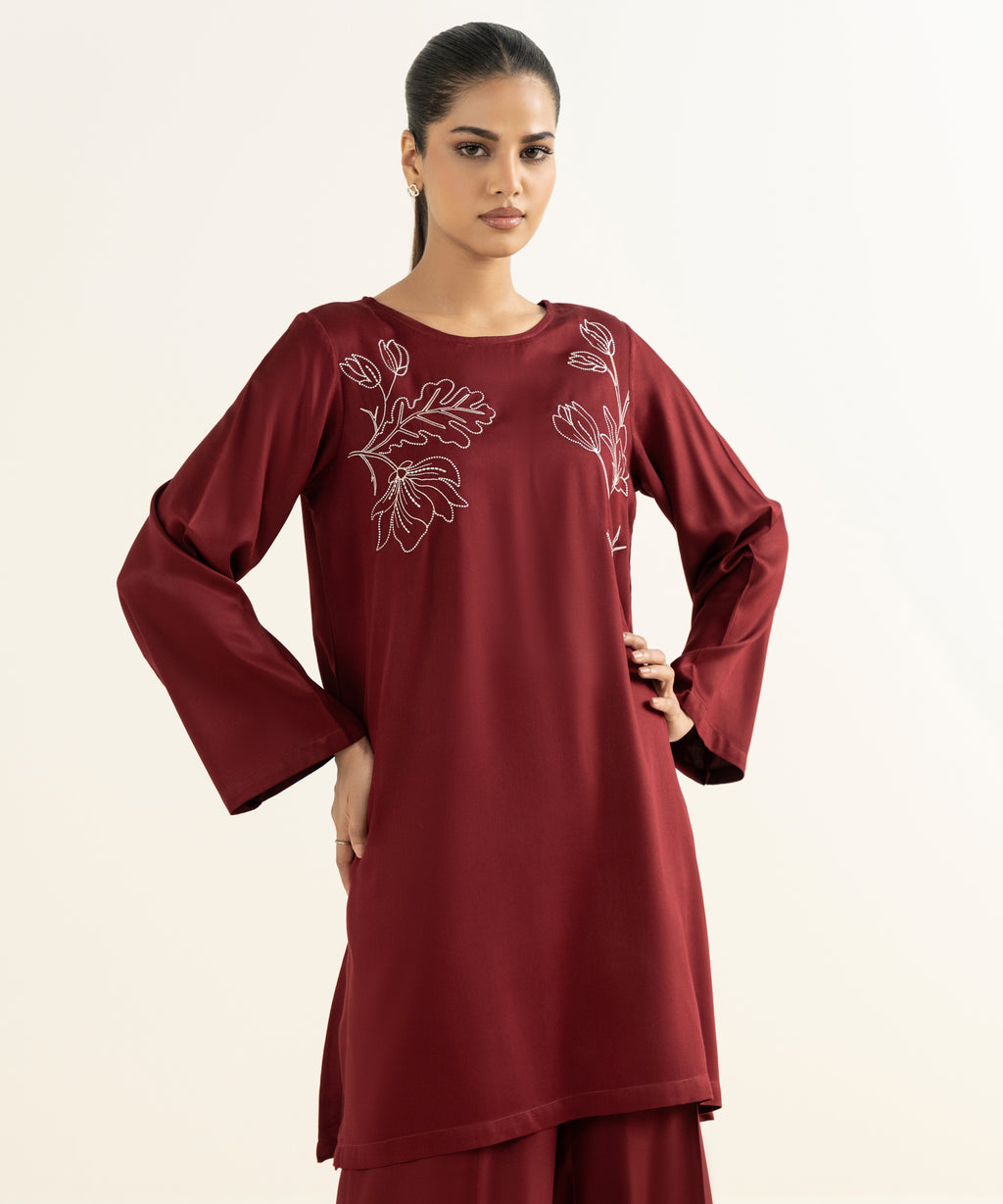 Embroidered Bedford Shirt
