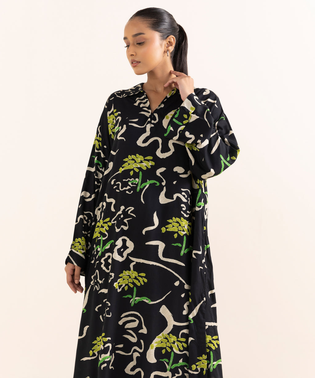 Printed Arabic Lawn Shirt
