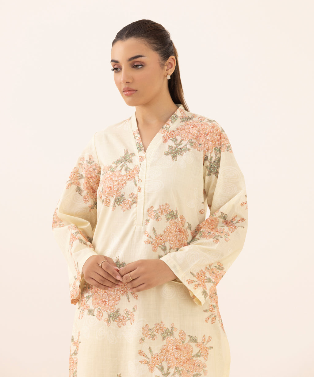 Printed Crosshatch Shirt