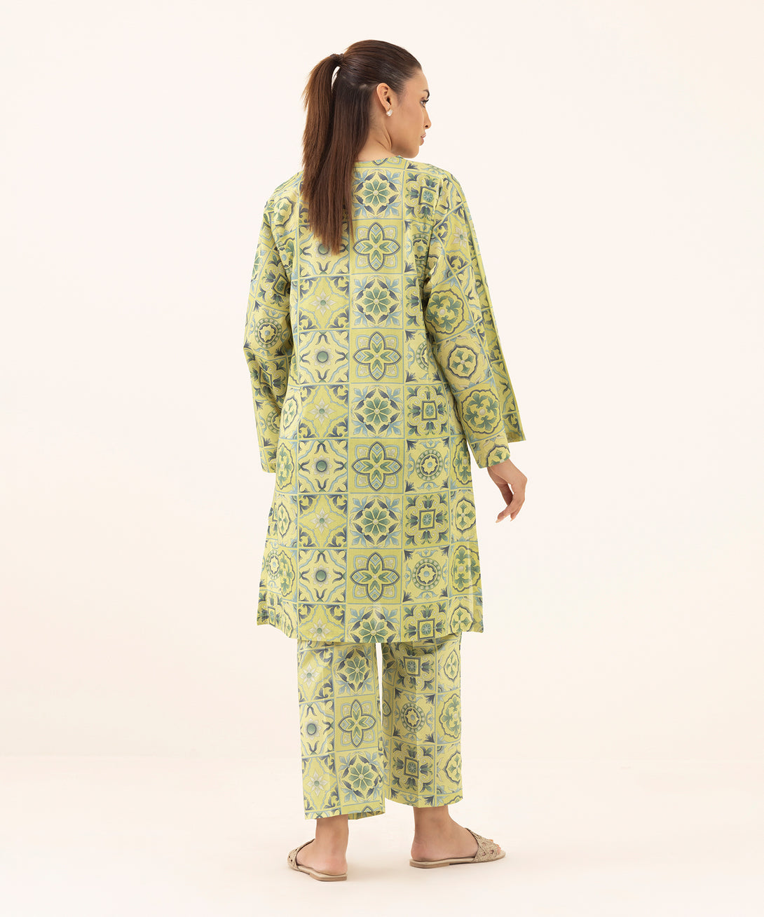 Women's RTW Lawn Multi Printed Boxy Shirt