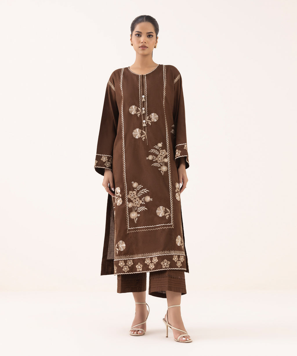 Embroidered Jacquard Shirt