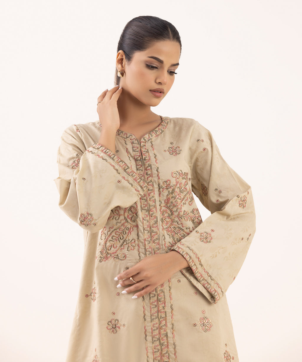 Embroidered Jacquard Shirt