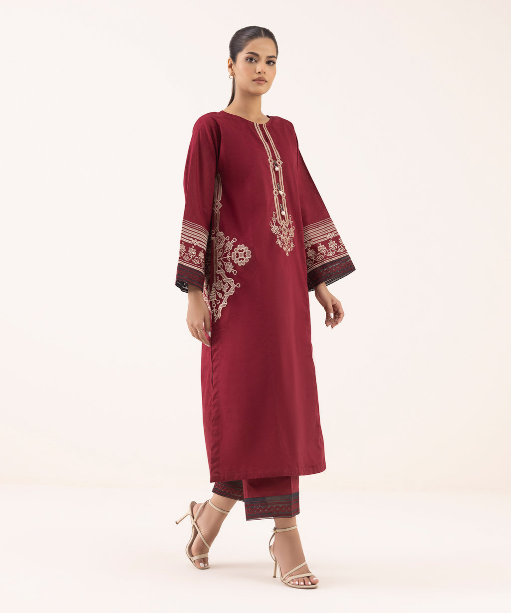 Embroidered Jacquard Shirt