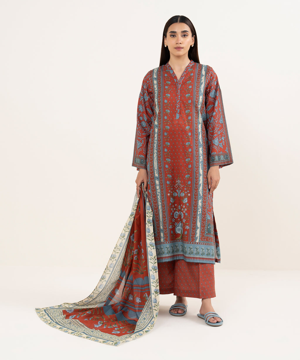 Printed Voile Dupatta
