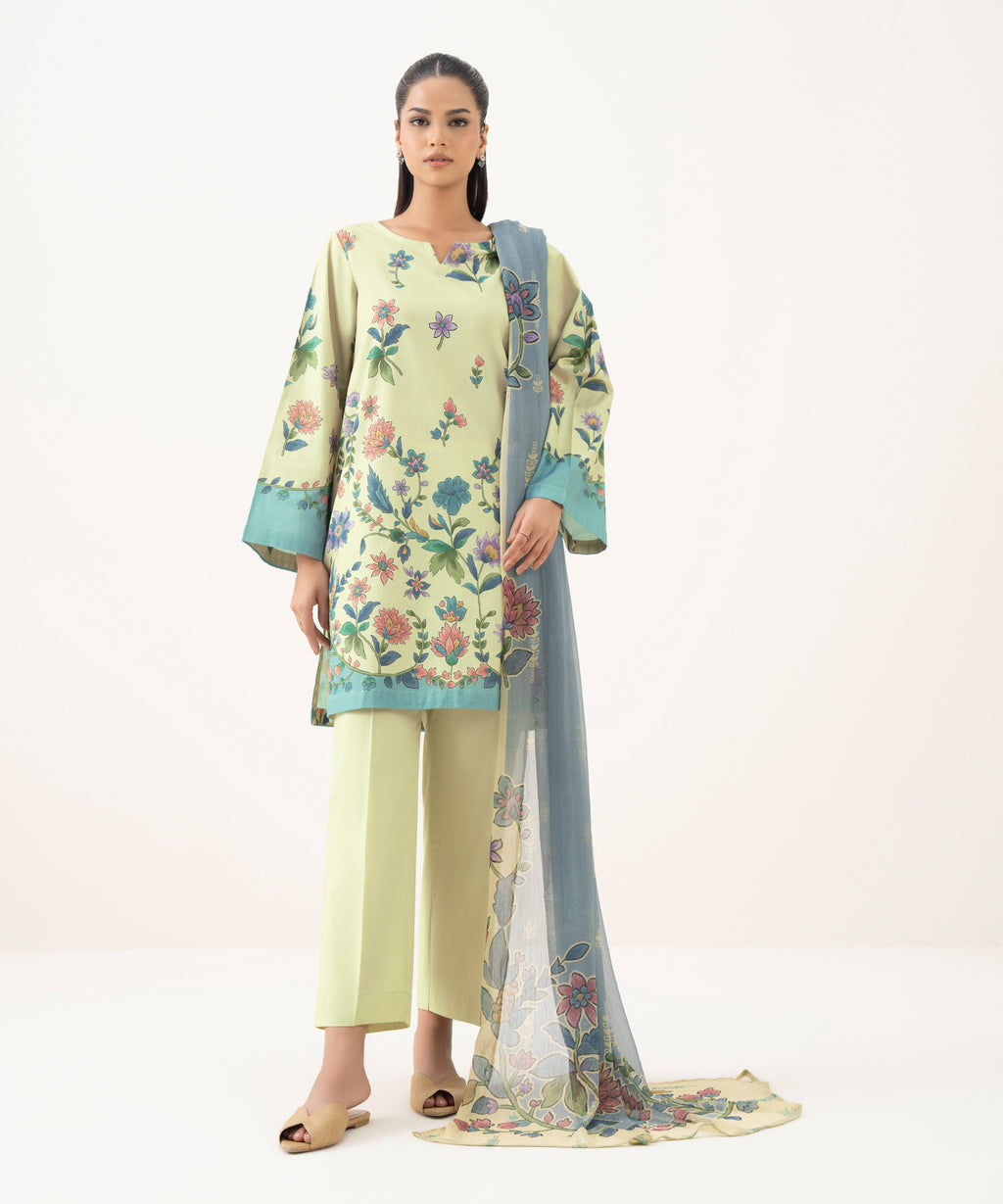 Printed Chiffon Dupatta