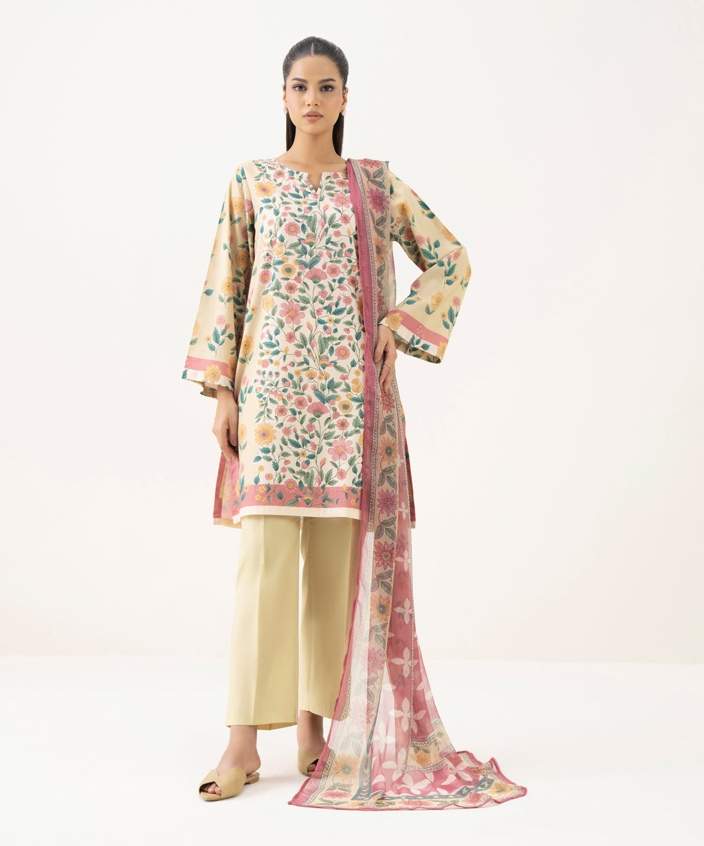 Printed Chiffon Dupatta