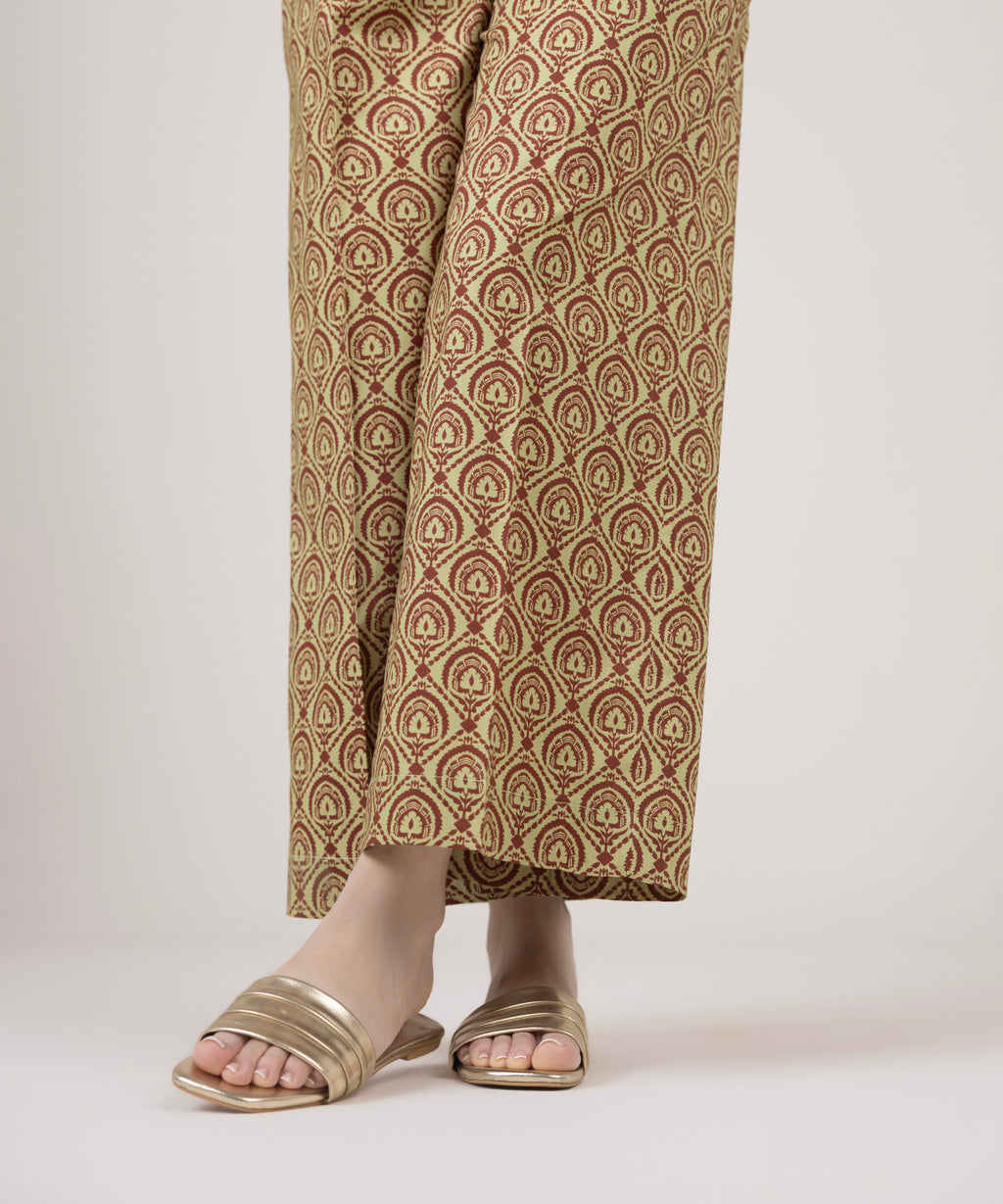Printed Cotton Viscose Culottes