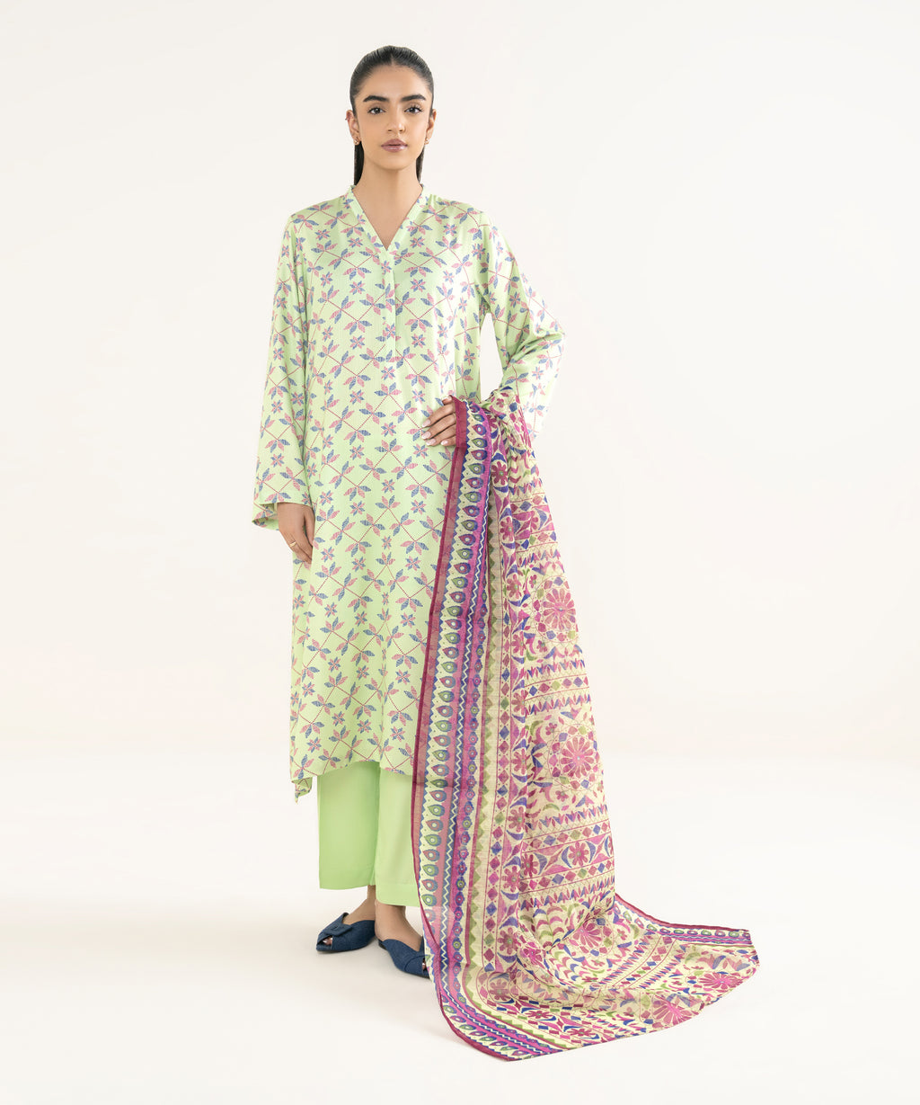 Printed Manaar Dupatta