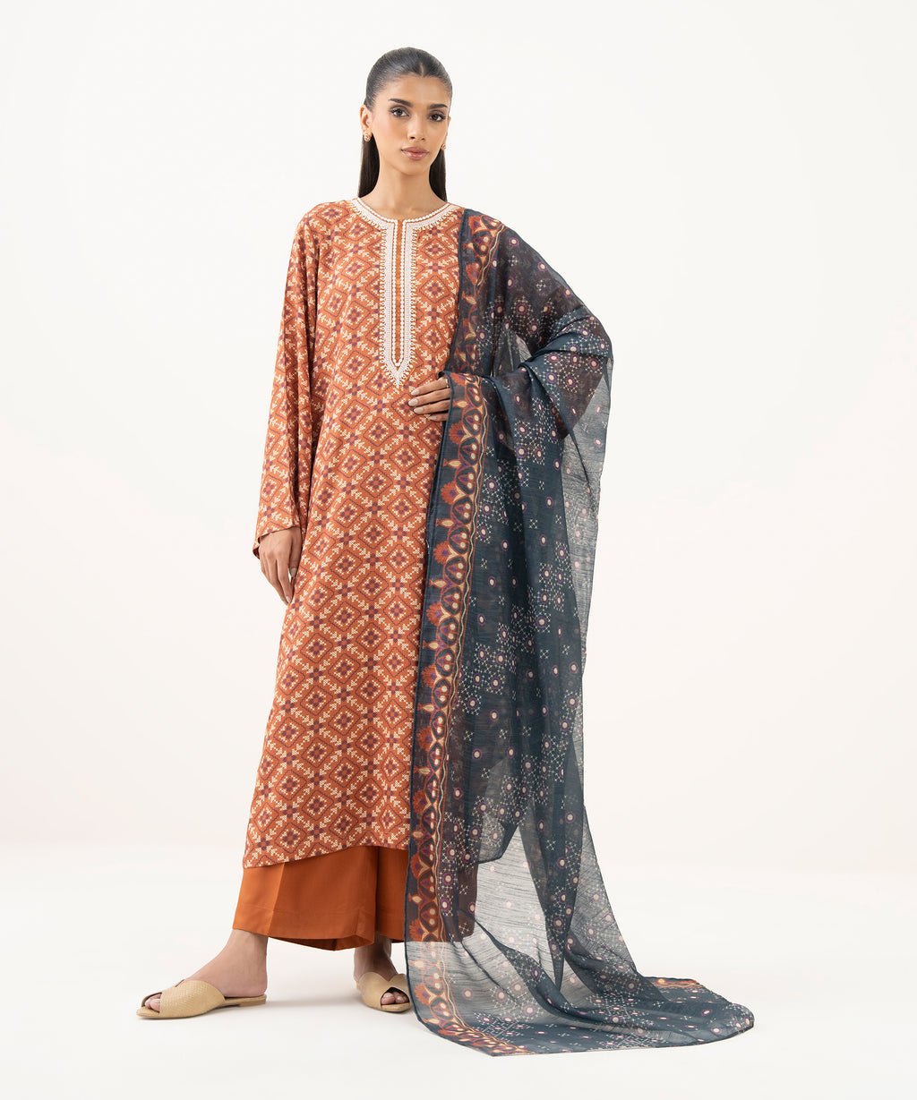 Printed Manaar Dupatta